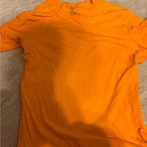 Tommy Hilfiger Bright Orange Short Sleeve Tee